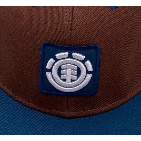 Element Skateboards Fenwick Brown Chestnut Fitted HAT CAP SIZE S/MD Retro Style - Picture 5 of 12